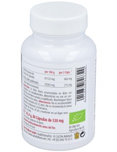 Granada bio 80 cápsulas, 530mg de Raab Vitalfood 2