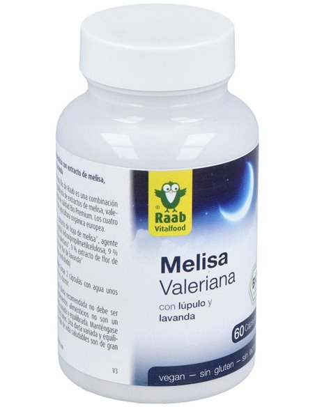 Melisa Y Valeriana Bio 60 Caps De Raab