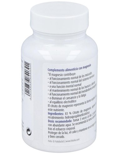 Magnesio citrato, 90 cápsulas de Raab Vitalfood