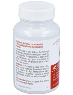 Alga Astaxantina 60 cápsulas Sg Vegan de Raab Vitalfood 2