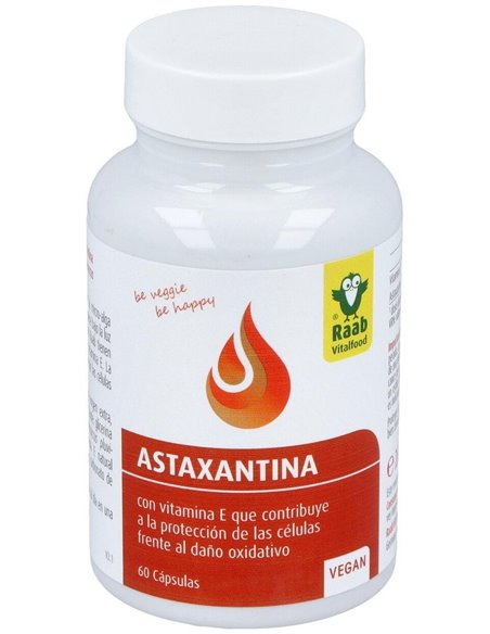 Alga Astaxantina 60 cápsulas Sg Vegan de Raab Vitalfood