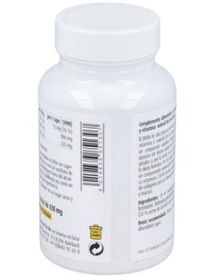 MSM con vitamina C cápsulas 630mg, bote 90ud de Raab Vitalfood 2