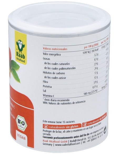 Escaramujo Polvo 150Gr. Bio Sg Vegan de Raab Vitalfood