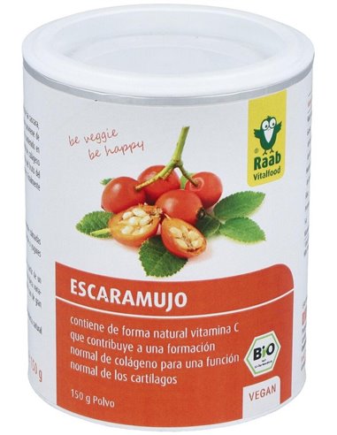 Escaramujo Polvo 150Gr. Bio Sg Vegan de Raab Vitalfood