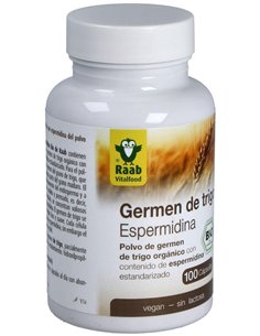 Germen de trigo con espermidina  600mg, bote 100ud de Raab Vitalfood 2