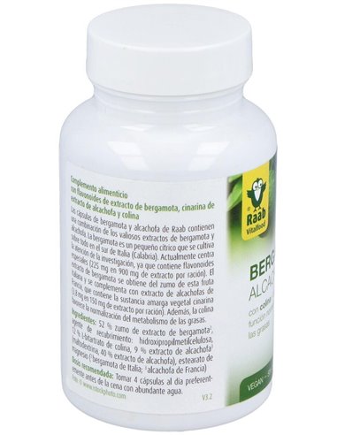 Bergamota-Alcachofa 100Cap. Sg Vegan de Raab Vitalfood