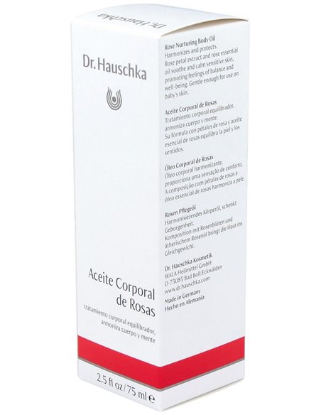 Aceite Corporal De Petalos De Rosa 75Ml. de Dr. Hauschka