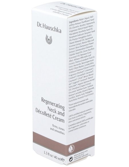 Crema Regeneradora Cuello Y Escote 40Ml. de Dr. Hauschka