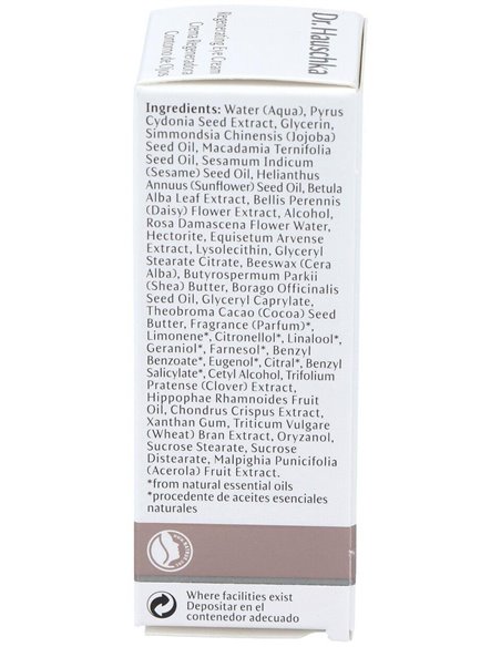 Crema Regeneradora Contorno De Ojos 15Ml. de Dr. Hauschka