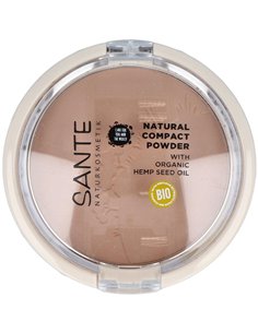 Maquillaje Compacto 02 Neutral Beige 9Gr. de Sante Naturkosmetik 2