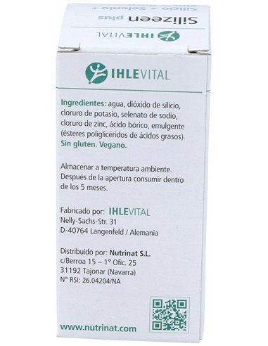 Silizeen Plus 25Ml. Ihlevital de Ihlevital