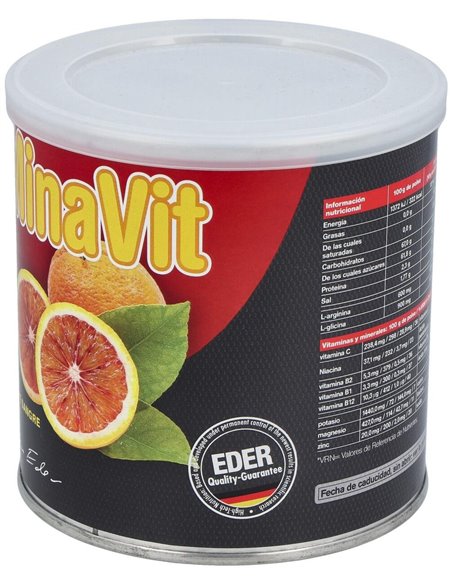 Minavit Sabor Naranja 450Gr. de Eder Health Nutrition