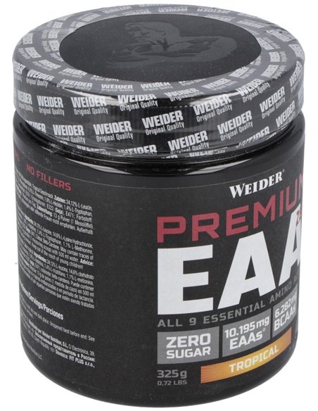 Weider Premium Eaa Zero Tropical 325Gr. de Weider