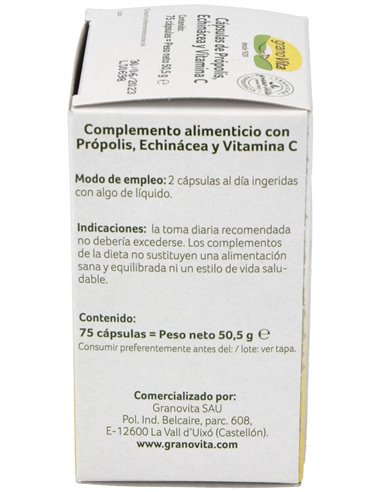Propolis Complex 75Cap. Granovita de Granovita