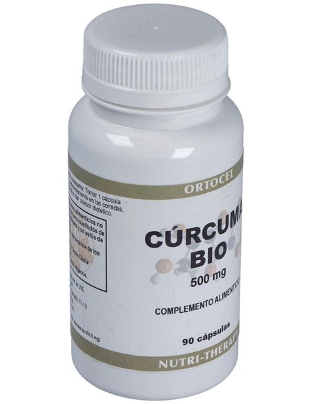 Curcuma 500Mg. 90Cap. de Ortocel Nutri-Therapy
