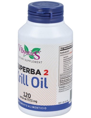 Superba Krill Oil (Aceite De Krill)120Perlas de Vbyotics