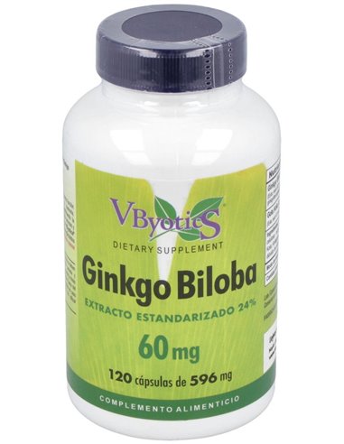 Ginkgo Biloba 60Mg. 120Cap. de Vbyotics