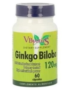 Ginkgo Biloba 120Mg. 60Cap. de Vbyotics 2