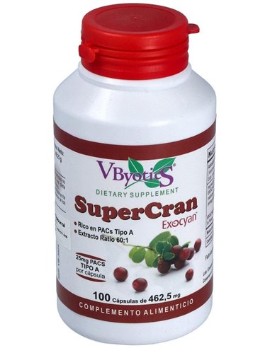 Super Cran Arandano Rojo 100Cap. de Vbyotics