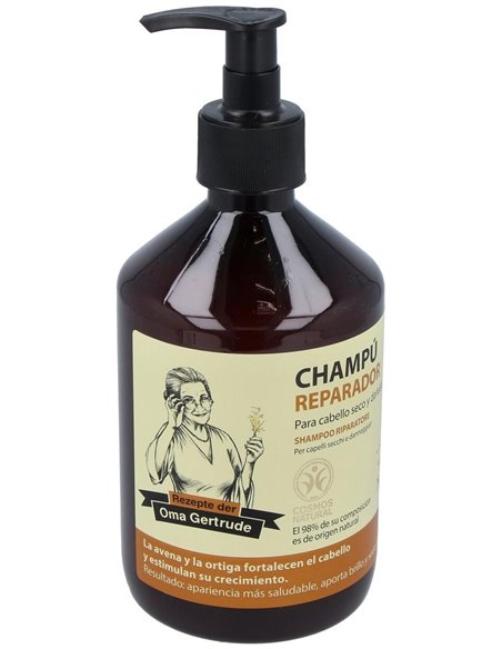 Champu Reparador Avena Y Ortiga 6Udsx500Ml. de Oma Gertrude