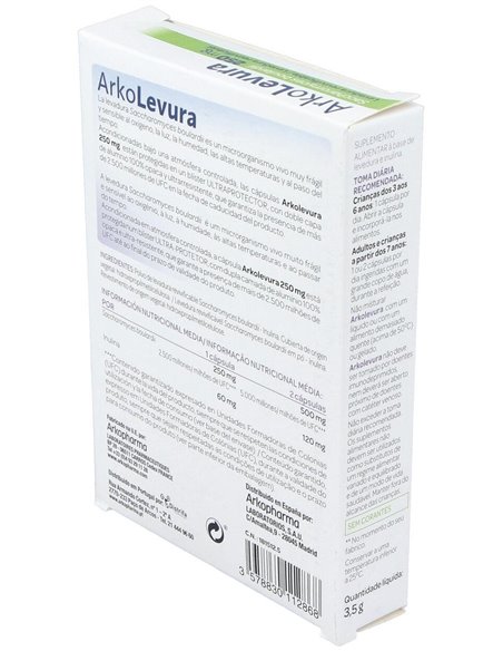 Arko Levura 250Mg 10Cap. de Arkopharma