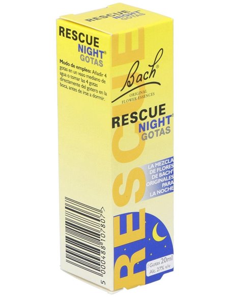 Rescue Night Gotas 20Ml. Flores Bach de Flores Bach Original