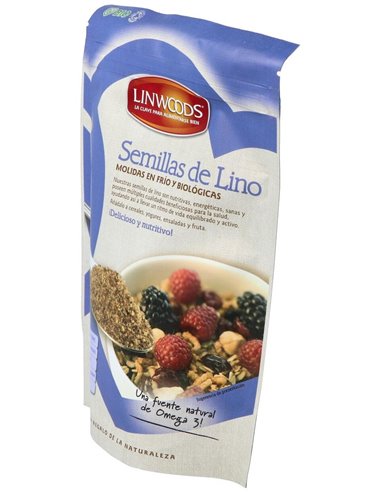Semillas De Lino Molidas 200Gr. Bio de Linwoods