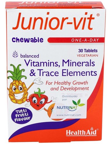 Junior Vit 30Comp. Health Aid de Health Aid