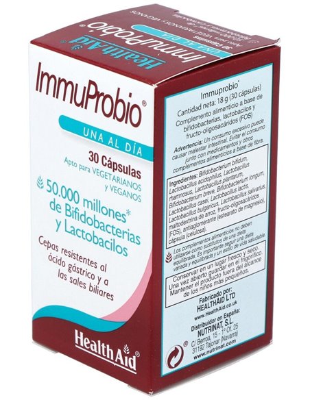 Immuprobio 50.000Millones 30Cap. Health Aid de Health Aid