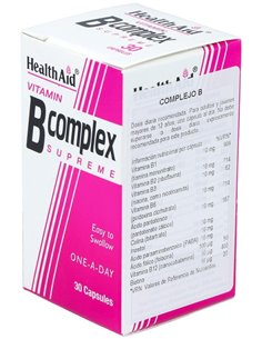 Vit B Complex 30Cap. Health Aid de Health Aid 2