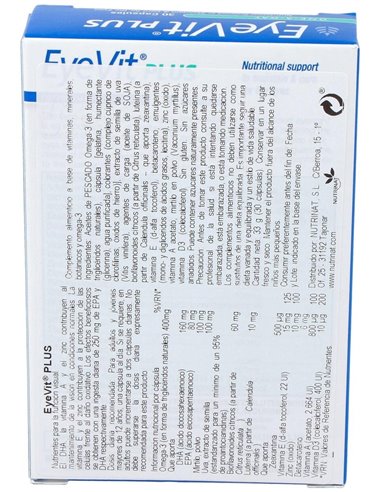 Eyevit®Plus 30 Cáps de Health Aid