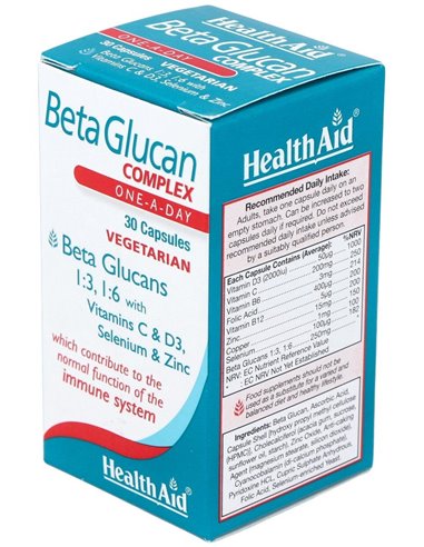 Betaglucan Complex            30 Cáps de Health Aid