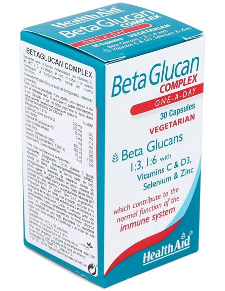 Betaglucan Complex            30 Cáps de Health Aid