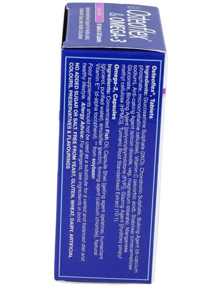 Osteoflex®+ Omega-3 30 Comp + 30 Cáps de Health Aid