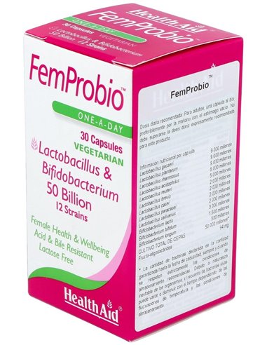 Femprobio 50.000Millones 30Vcap. Health Aid de Health Aid