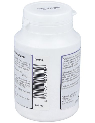 L-Teanina 200Mg. 60Comp. de Health Aid