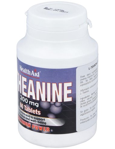 L-Teanina 200Mg. 60Comp. de Health Aid