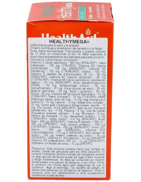 Healthy Mega 60Comp. Health Aid de Health Aid