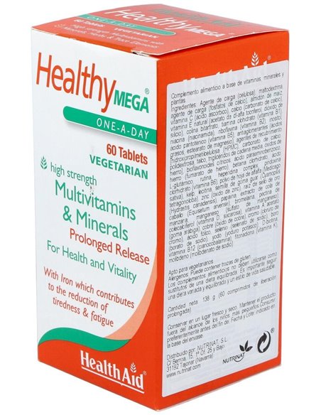 Healthy Mega 60Comp. Health Aid de Health Aid