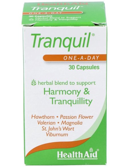 Tranquil 30Cap. Health Aid de Health Aid