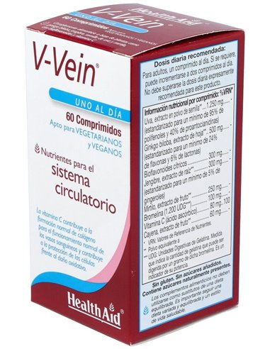 V-Vein 60Comp. Health Aid de Health Aid