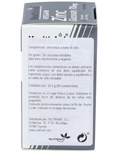 Gluconato De Zinc 90Comp.  Health Aid de Health Aid 2