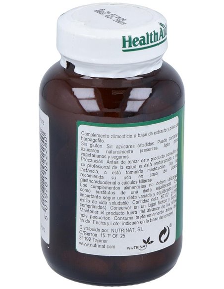 Harpagofito (Harpagophytum Procumbens) 500 Mg 60 Comp de Health Aid