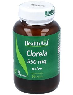 Chlorella 550Mg. 60Comp. Health Aid de Health Aid 2