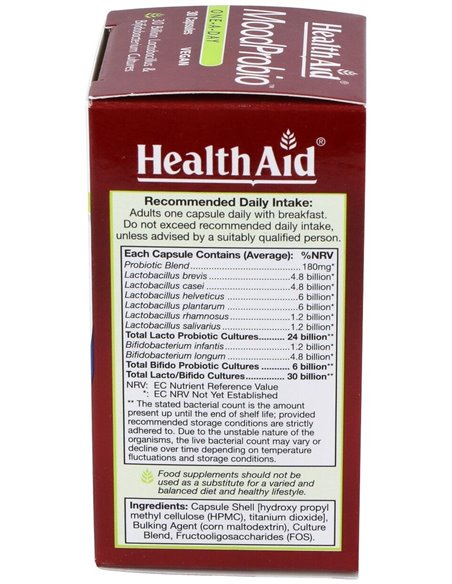 Moodprobio  30 VCáps de Health Aid