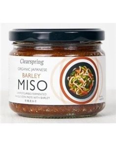 Mugi Miso No Pasteurizado Bio (Cebada, Tarro Cristal) 300 G de Clearspring 2