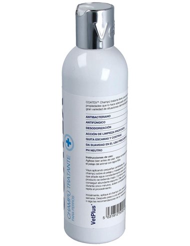 Coatex Champu Tratamiento 250Ml de Vetplus Vet