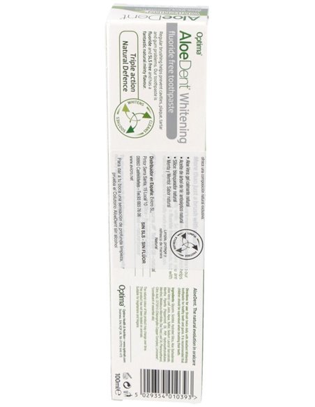 Aloedent Whitening Blanqueadora Dentifrico 100Ml. de Madal Bal