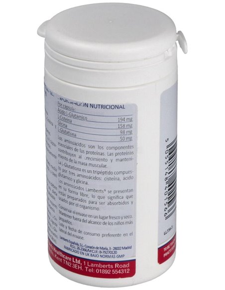 L-Glutationa Complex 60 Caps. de Lamberts