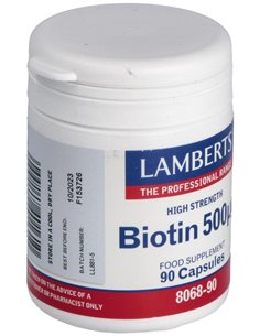 Biotina 500 µg 90  Caps. de Lamberts 2